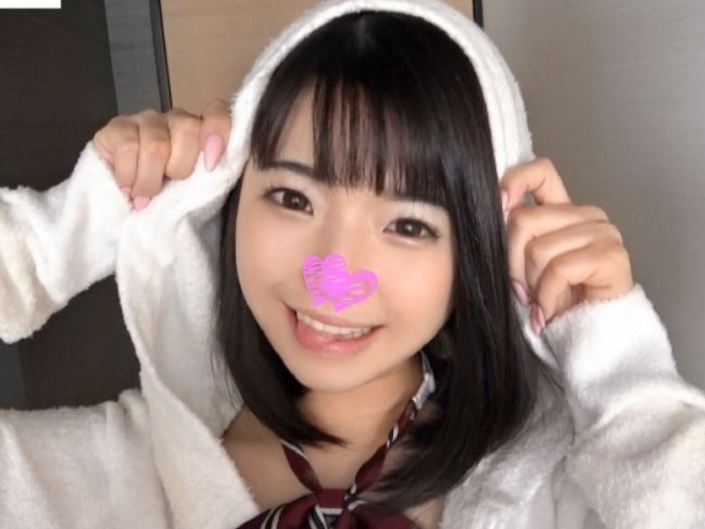 【純粋無垢なJKの性春】『気持ちいい…もっと…』無邪気なロリっ娘が制服姿で大胆に！立ちバックで突かれて、つぶらな瞳を潤ませながら絶頂！恥じらいと快楽に揺れる姿がたまらない！ｗ