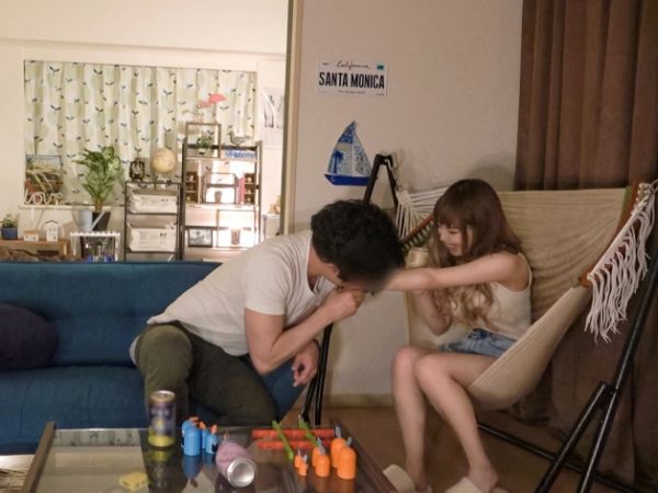 【ギ��ル隠し撮りSEX】『やだ…撮らないで…』ノリ良し美巨乳ギャルを部屋に連れ込み盗撮！揺れるオッパイとイキまくる姿がエロすぎる！♡