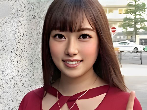 【巨乳JDの恥じらいエッチ】パンツずらしてアソコをペロペロ♡ 立ちバックで突かれて感じまくり！ 焦らされ正常位でフィニッシュ！ 敏感ボディが揺れるエロいセックス！
